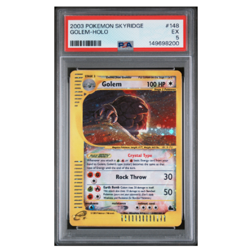 [PSA 5] Golem-Holo (148/144)